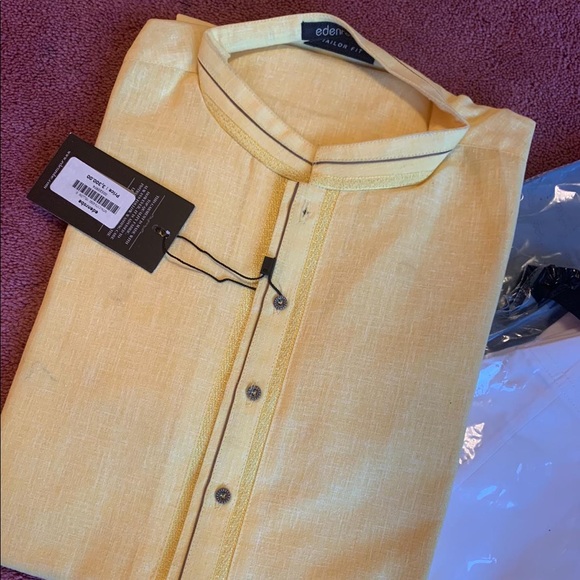 Brand New Mens Eden Robe Shalwar Kameez Small - Picture 2 of 3